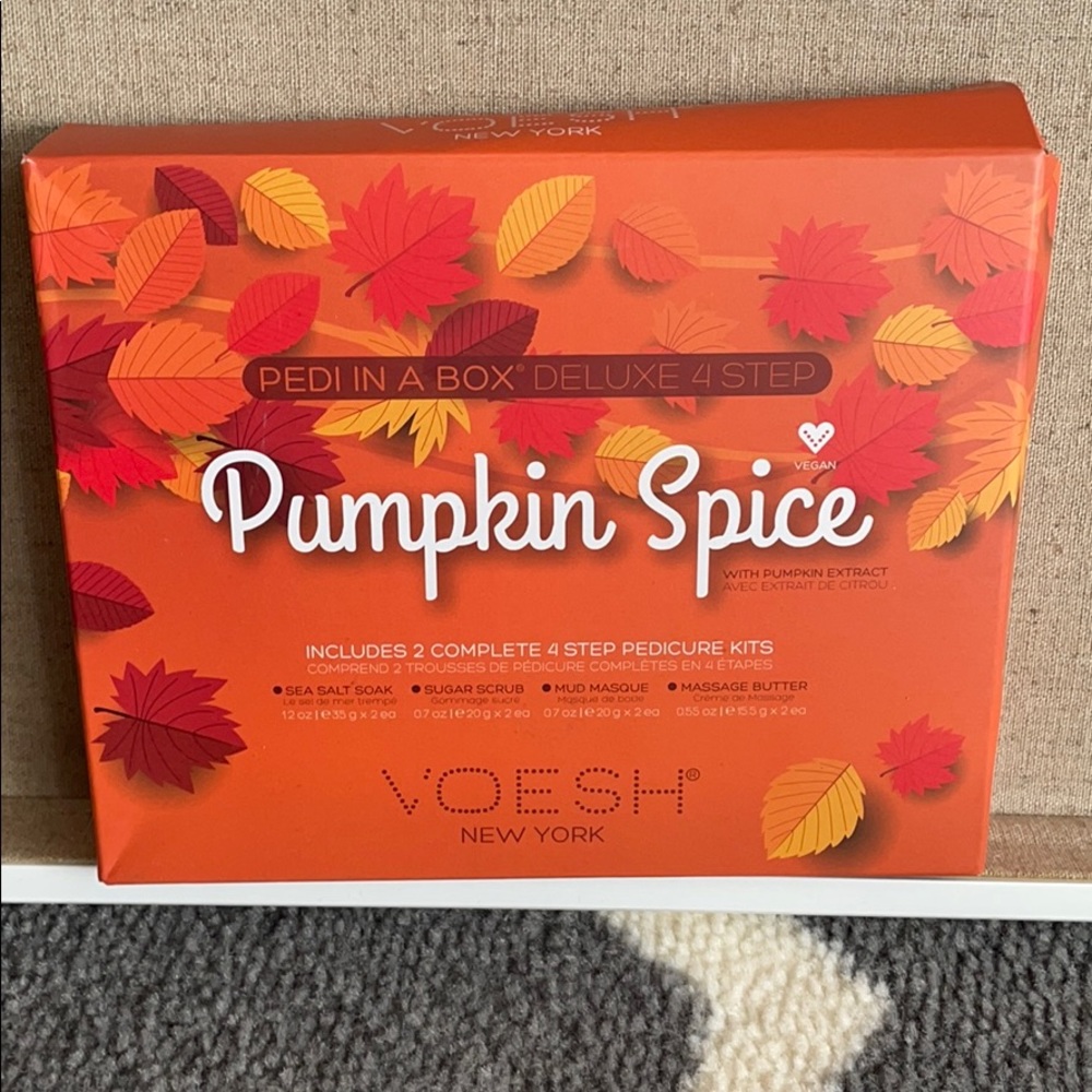 Voesh Pedi in a Box Pumpkin Spice